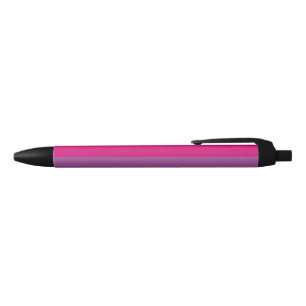 Bisexual Pride (Bi-vlag) Zwarte Inkt Pen