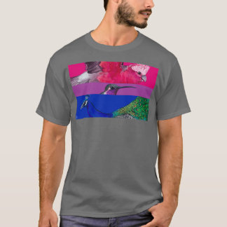 Bisexual Pride Birds T-shirt