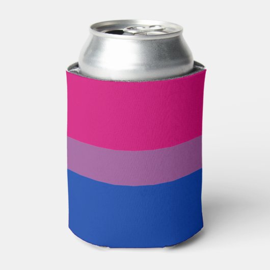 Bisexual Pride Blikjeskoeler (Blikje Voorkant)