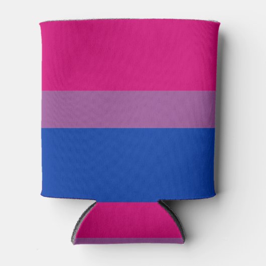 Bisexual Pride Blikjeskoeler (Voorkant)