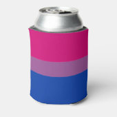 Bisexual Pride Blikjeskoeler (Blikje Achterkant)