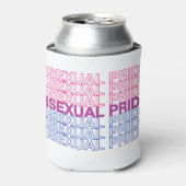 Bisexual Pride Blikjeskoeler (Blikje Voorkant)