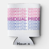 Bisexual Pride Blikjeskoeler (Voorkant)