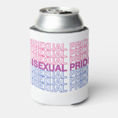 Bisexual Pride Blikjeskoeler (Blikje Achterkant)