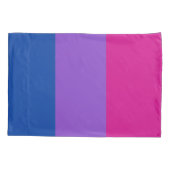 Bisexual Pride, Bold Stripes, LGBTQ PRIDE Kussensloop (Achterkant)