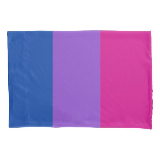 Bisexual Pride, Bold Stripes, LGBTQ PRIDE Kussensloop (Voorkant)