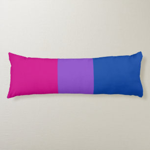 Bisexual Pride, Bold Stripes, LGBTQ PRIDE Lichaamskussen