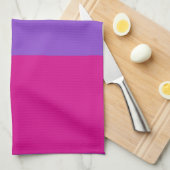 Bisexual Pride, Bold Stripes, LGBTQ PRIDE Theedoek (Quarter Fold)