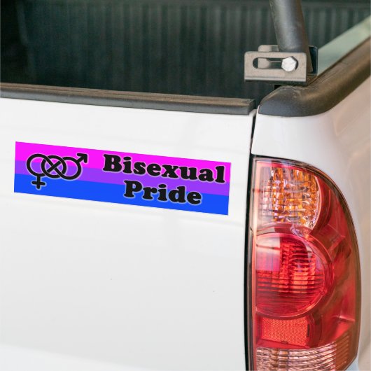 Bisexual Pride Bumpersticker (Op Truck)