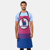 Bisexual Pride Cat - Wees jezelf Schort (Gedragen)