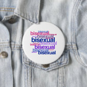 BISEXUAL PRIDE CLUSTER -.png Ronde Button 4,0 Cm (In situ)