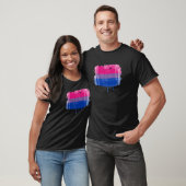 Bisexual Pride Colors die leed.png T-shirt (Unisex)