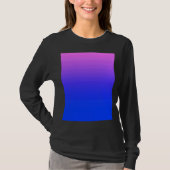 Bisexual Pride Colors T-shirt (Voorkant)