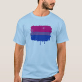 Bisexual Pride Colors T-shirt (Voorkant)