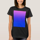 Bisexual Pride Colors T-shirt (Voorkant)