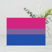 Bisexual Pride Flag (Staand voorkant)