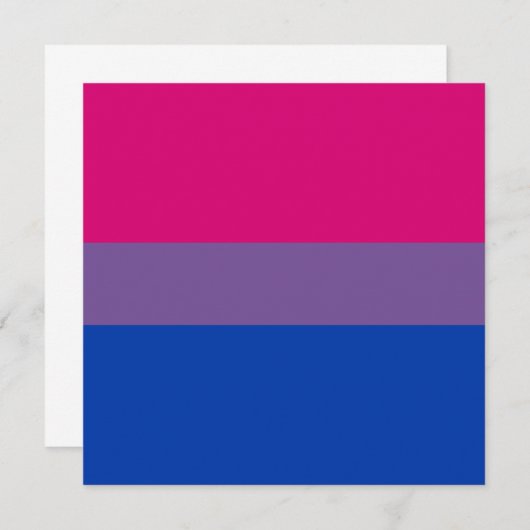 Bisexual Pride Flag (Voorkant / Achterkant)