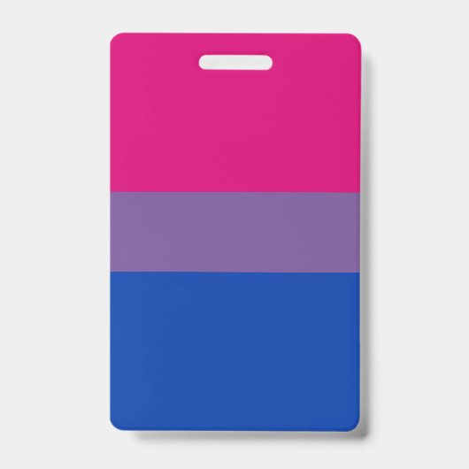 Bisexual Pride Flag Badge (Voorzijde)