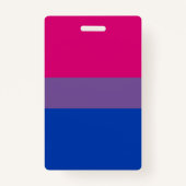 Bisexual Pride Flag Badge (Voorkant)