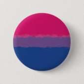Bisexual Pride Flag badge Ronde Button 5,7 Cm (Voorkant)