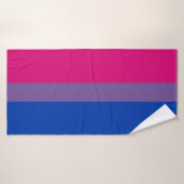 Bisexual Pride Flag Badhanddoek (Badhanddoek)
