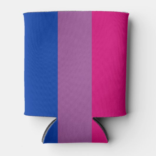 Bisexual Pride Flag Blikjeskoeler (Voorkant)