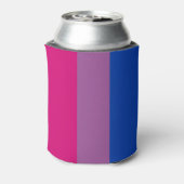 Bisexual Pride Flag Blikjeskoeler (Blikje Achterkant)