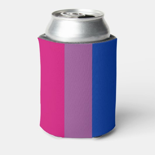 Bisexual Pride Flag Blikjeskoeler (Blikje Achterkant)