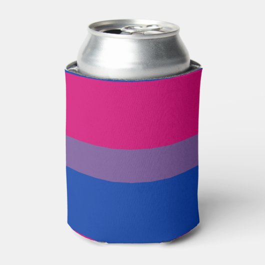 Bisexual Pride Flag Blikjeskoeler (Blikje Voorkant)