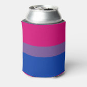 Bisexual Pride Flag Blikjeskoeler (Blikje Achterkant)