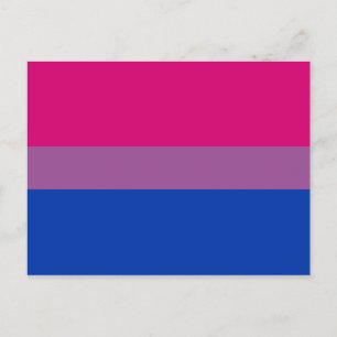 Bisexual Pride Flag Briefkaart
