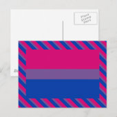 Bisexual Pride Flag Briefkaart (Voorkant / Achterkant)