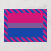 Bisexual Pride Flag Briefkaart (Voorkant)