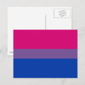 Bisexual Pride Flag Briefkaart (Voorkant / Achterkant)
