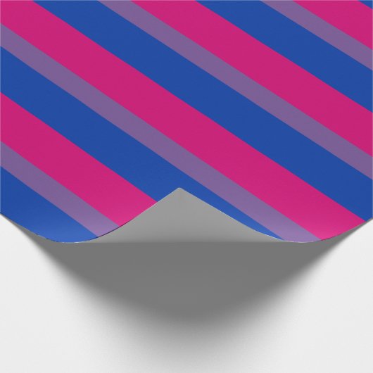 Bisexual Pride Flag Cadeaupapier (Hoek)