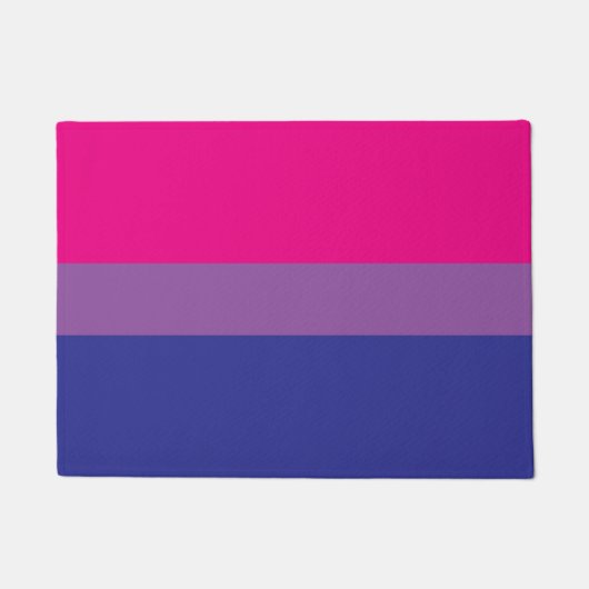 Bisexual Pride Flag Deurmat (Voorkant)