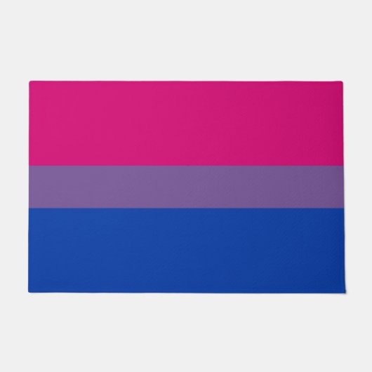 Bisexual Pride Flag Deurmat (Voorkant)