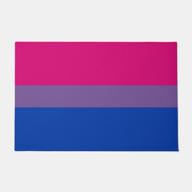 Bisexual Pride Flag Deurmat (Voorkant)
