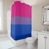 Bisexual Pride Flag Douchegordijn (In situ)