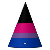 Bisexual Pride Flag Feesthoedjes (Links)
