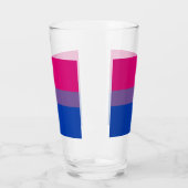 Bisexual Pride Flag Glas (Links)