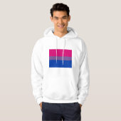 Bisexual Pride Flag Hoodie (Voorkant volledig)