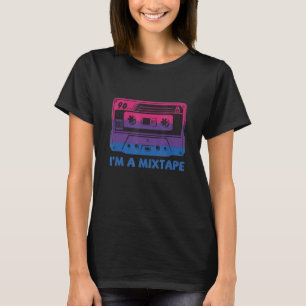 Bisexual Pride Flag I'm a Mixtape Mannen Women Gay T-shirt