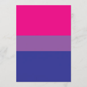 Bisexual Pride Flag Kaart