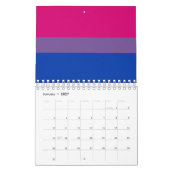 Bisexual Pride Flag Kalender (Jan 2027)