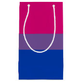 Bisexual Pride Flag Klein Cadeauzakje (Voorkant)
