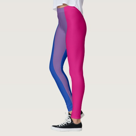 Bisexual Pride Flag Leggings (Links)