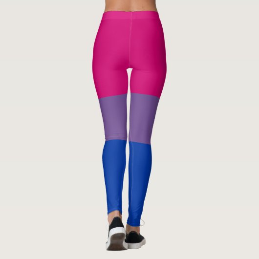 Bisexual Pride Flag Leggings (Achterkant)