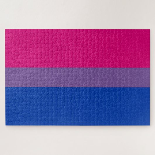 Bisexual Pride Flag Legpuzzel (Horizontaal)