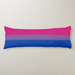 Bisexual Pride Flag Lichaamskussen